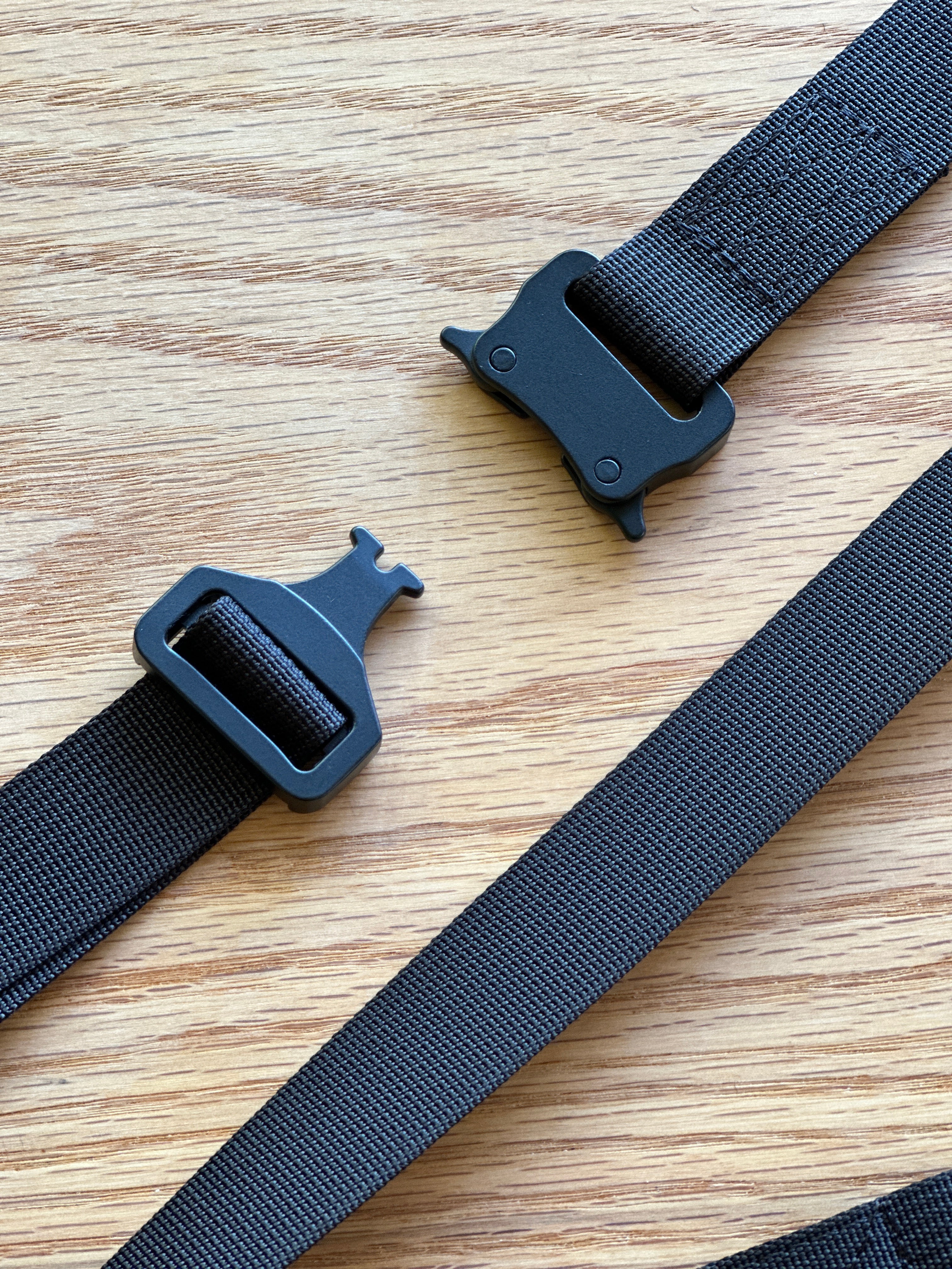 A tactical belt that actually fits through belt loops